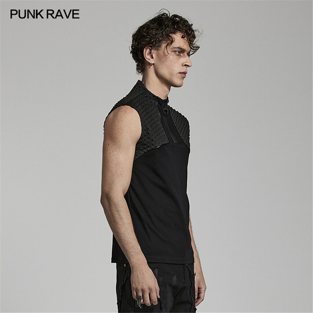 セ－ル！reifhaus Anouk Vest in Black Black 'Arius' Gothic Vest by Punk Rave • The Dark Store™