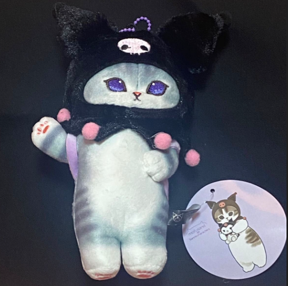 Sanrio x Mofusand Kuromi Mascot keychain Plush Japan import | eBay