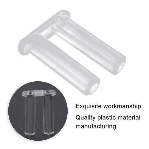 Glasses Repair Kit Plastic Plug Rimless Eyeglasses Buckle Frame Glasses - Picture 2 of 9