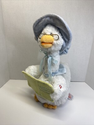 Cuddle Barn MOTHER GOOSE 14  Animated Talking Moving Plush Tells Nursery Rhymes