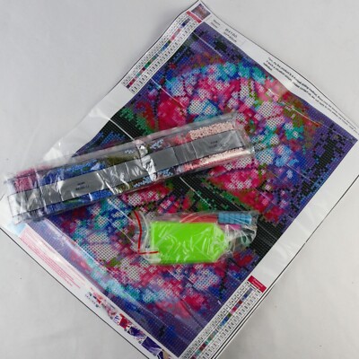 5D Diamond Painting DIY Full Drill Art Embroidery - Colorful Tree Reflection