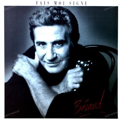 Gilbert Bécaud - Fais Moi Signe LP 1989 (VG+/VG+) '