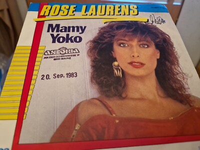 Rose Laurens-My Mamy Yoko 7'' Vinyl-1983 Germany-WEA Records-24 9681 7