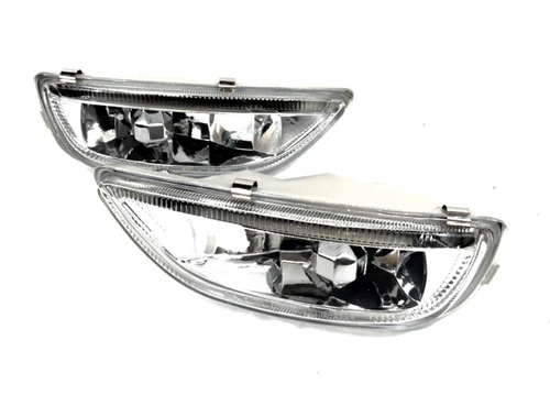 For 2001-2002 Toyota Corolla Front Bumper Fog Lights Driving Lamps Assembly Pair - Picture 2 of 11