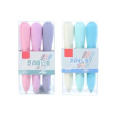 6 pcs Hole Eraser Pencil Eraser Pen Shape Traceless Eraser Dustless Eraser Su...