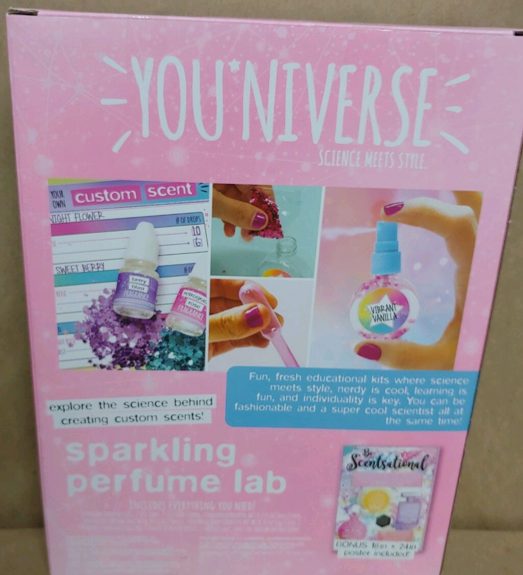 You*Niverse Science Meets Style Sparkling Perfume Lab eBay