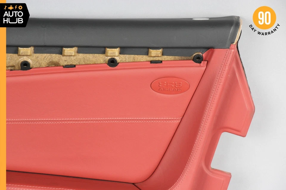 03-06 Panel de puerta interior lado derecho rojo mercedes r230 sl55 sl65 amg Foto 4 de 4