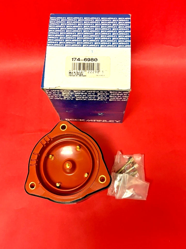 Tapa de distribuidor Beck/Arnley 174-6980 hecha en Alemania para Mercedes 400E 400SE 500 Foto 2 de 3