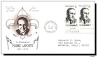 Canada FDC 558 Pair - Pierre Laporte - Rose Craft cachet First Day Cover