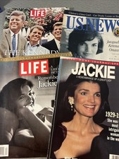 Lot Of 4 Magazines Jacqueline & John F. Kennedy