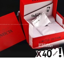 LOT OF 40 Invicta One Slot Limited Ed. Red Betty Boop Characters Watch Box