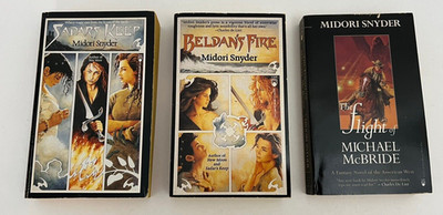 MIDORI SNYDER Lot of 3 Fantasy Paperback Books TOR Sadar's Keep Beldan's Fire