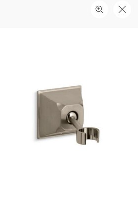 Kohler Adjustable Wall Mount Holder K-422-BV Brushed Bronze Memoirs Shower