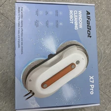 AlfaBot Window Cleaning Robot with Dual Water Spray, X7 pro Robot Window Cleaner