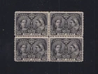 Canada Stamps #50 Block Mint Hinged with some Separation