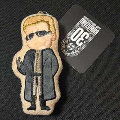 Biohazard Resident Evil Albert Wesker Plush Keychain 30th Sweets Collection F/S