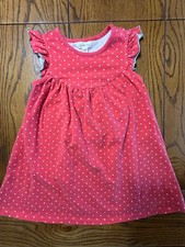 Matilda Jane Heart to Heart Dress EUC Brilliant Daydream Red Dot Pearl Size 4