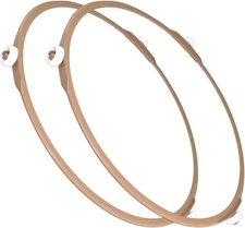 2 PCS Microwave Turntable Ring, Oven Tray Rotating Round 8.7inch 