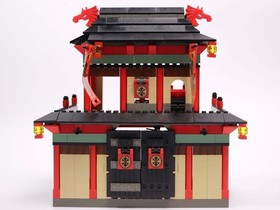 LEGO 7419 Orient Expedition Adventurers Dragon Fortress Used for Parts