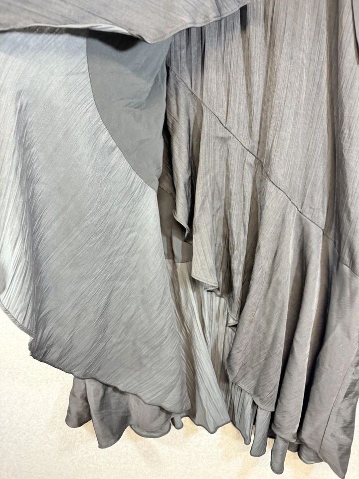 Saia Anthropologie Feminina Maeve Preta Grande Pequena Steampunk Gótica Lolita - Imagem 4 de 4