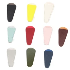 Scissors Sheath Safety Leather Scissors Cover Protector Colorful Sewing Scissor