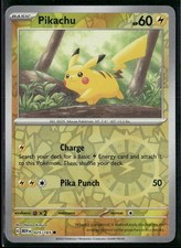 Pikachu - Reverse Holo 025/165 LP SV: Scarlet & Violet 151 Carta Pokemon
