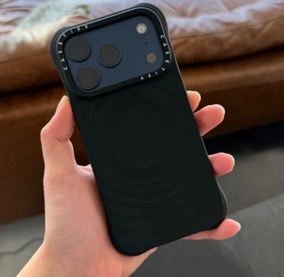 CASETiFY Ripple Case iPhone 17 Pro Max Black Magsafe Protective