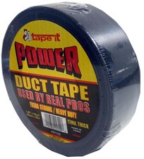 1.89" x 35yd Heavy Duty Black Duct Tape DUCTING AUTOMOTIVE