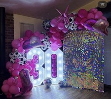 LED LIGHT UP NUMBER 4FT - HIRE ONLY - LONDON, KENT, SURREY, ESSEX - £45