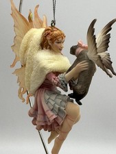 Dragonsite The GIFT Fairy & Cat Ornament by Nene Thomas NT119 NEW READ