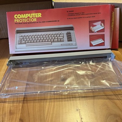 Tastaturabdeckung für Computer Neu Commodore 64 C64 Retro Vintage Fächer