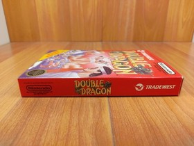 MINTY BOX CIB Double Dragon 1st Print Circle complete in nes Collector lot CLEAN