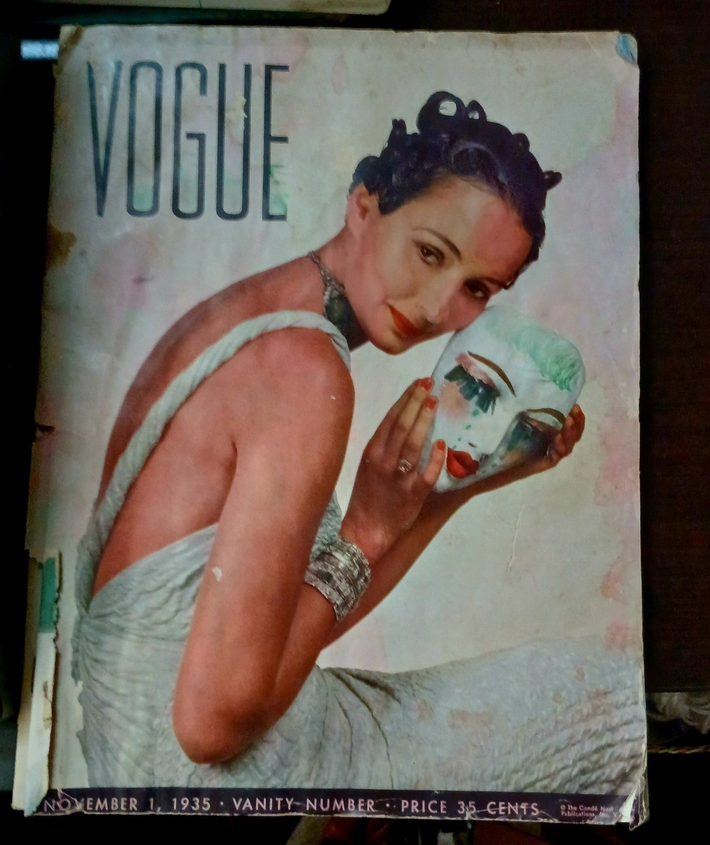 VINTAGE Vogue Magazine November 1, 1935 | eBay
