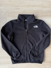 The North Face Boys' Glacier Full-Zip Fleece Jacket Black Size 7/8