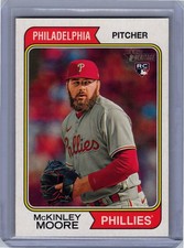 2023 Topps Heritage #524 McKinley Moore NM+