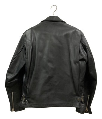 Vintage Schott 643 EVS Black Riders 100% Leather Jacket Steerhide