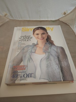 Simplicity Summer 2012 Store Use Catalogue of Sewing Patterns Hardcover 