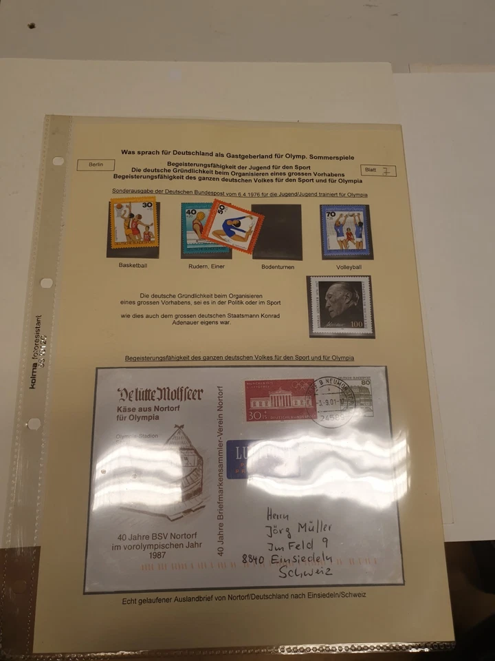 OLYMPIA 1936 BERLIN  Ausstellungs-Sammlung Teil I - Bild 4 von 4