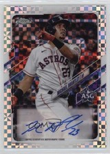 2021 Chrome Update Target All-Star Game X-Fractor Michael Brantley Auto 11ur