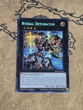 Yugioh Ryzeal Detonator MP25-EN121 1st Edition Prismatic Secret Rare NM 