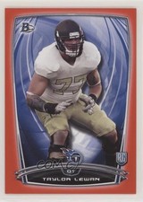 2014 Bowman Rookies Red 166/199 Taylor Lewan #106 09eq