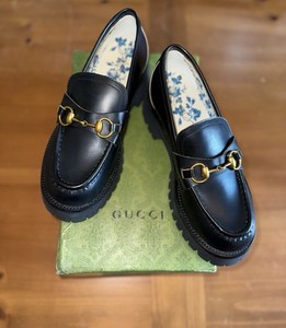グッチ 8 1/2 27.5 BEE刺繍 ウィングチップ メダリオン ブラック Gucci Bee Loafers | eBay