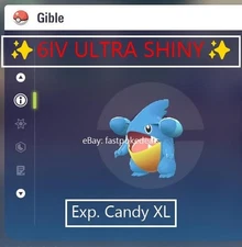 Pokemon Legends ZA ✨ 6IV Shiny Alpha Gible✨Fast 🚀