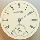 * 1894 18S WALTHAM  Gr 3 M 1883  11J  OF PS Pocket Watch Movement S86