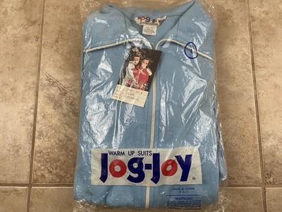 Jog Joy 70s Track Jacket Pants Set Large L New With Tags But Has Stain