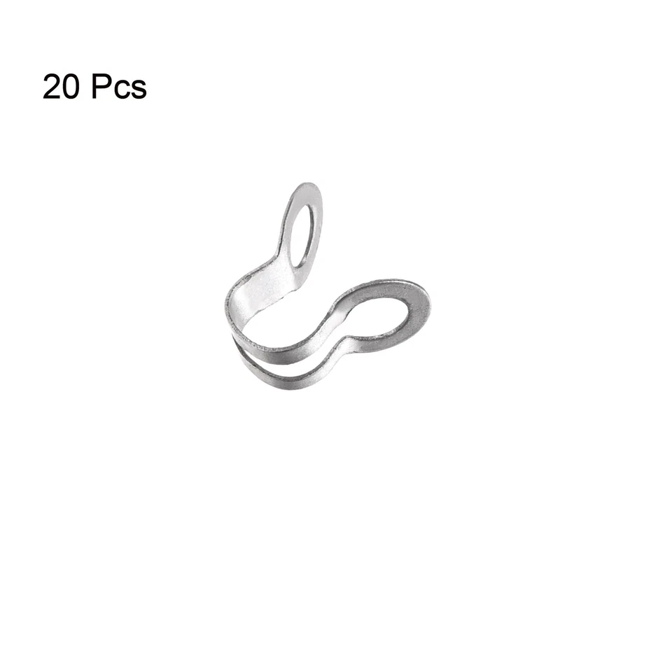 Ball Chain Connector 2mm 2.4mm Double Ring Style Stainless Steel Link 20pcs Foto 3 de 4