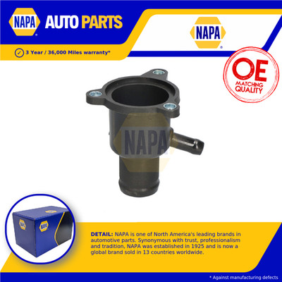 Coolant Flange / Pipe fits DACIA DUSTER 1.2 1.6 1.5D 10 to 18 Water NAPA Quality