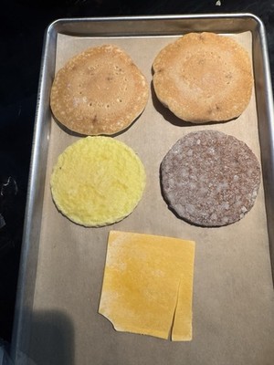 Freeze Dried Maple Pancake Breakfast Sandwiches Snacks