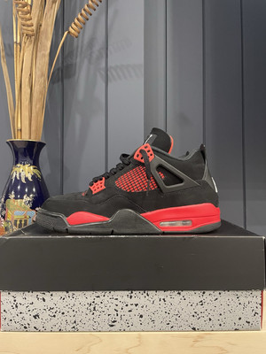 Size 10 - Nike Air Jordan 4 Retro Red Thunder