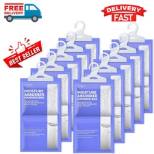 Moisture Absorbers Packets 10 Pack Dehumidifier Bags For Closet Hanging Humidity